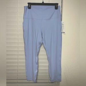 Baby Blue lululemon Align Crop 23"